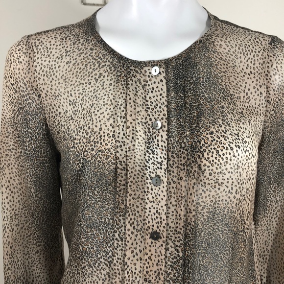 Designer Eric Alexander Sheer Silk Top M (38) - Picture 2 of 11